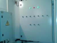 Основной шкаф управления освещением, процесс пусконаладки
